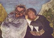 Honore Daumier Crispin und Scapin France oil painting artist
